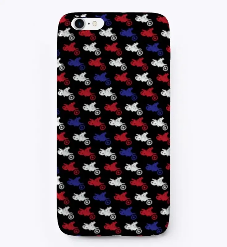 All over motocross racer print