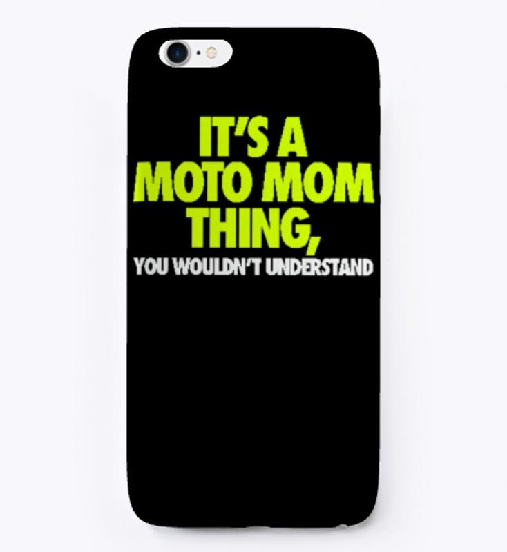 Moto Mom iPhone Case