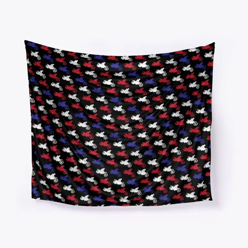 All over motocross racer print