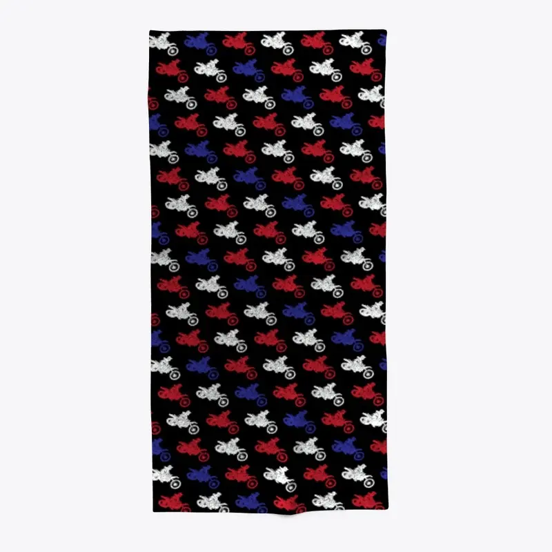 All over motocross racer print